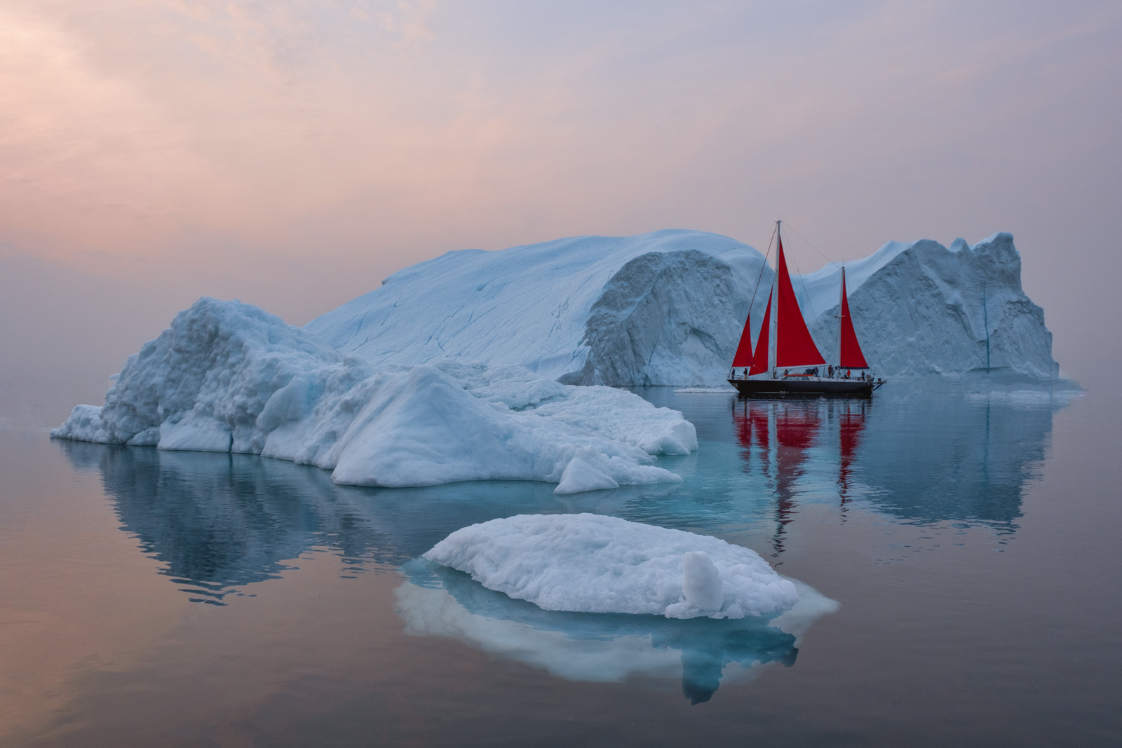 SAILING AMONG GIANTS